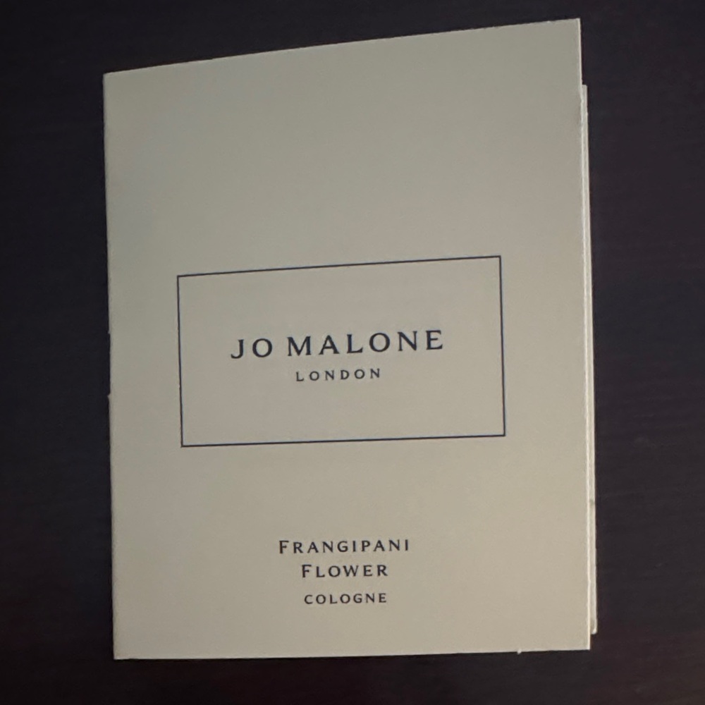 Jo Malone London Frangipani Flower Cologne Packaging